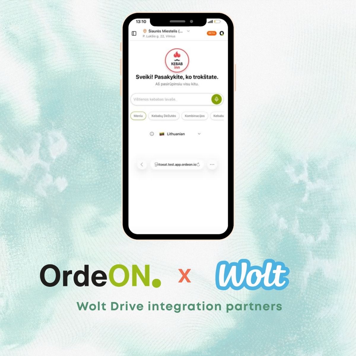OrdeON. integration with Wolt Drive is now live